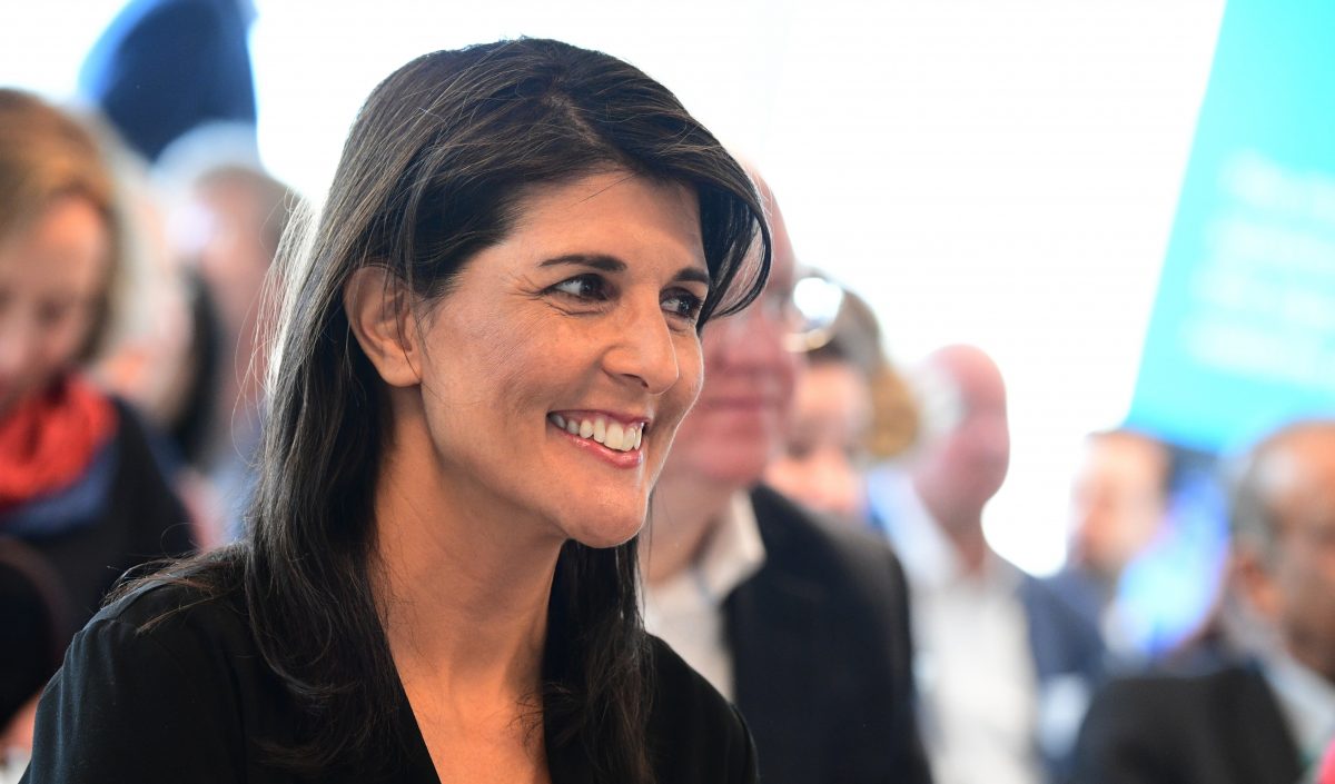 UN Ambassador Nikki Haley